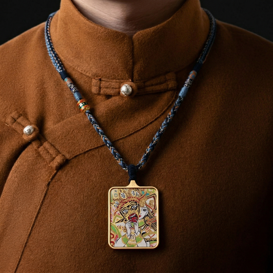 Thangka pendant No 3 side view