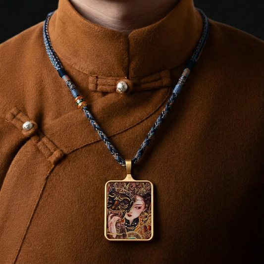Thangka pendant No 4 side view