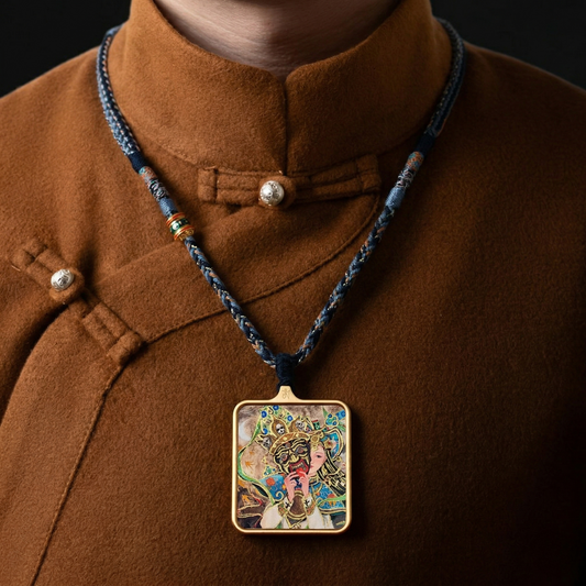 Thangka pendant No 2 side view