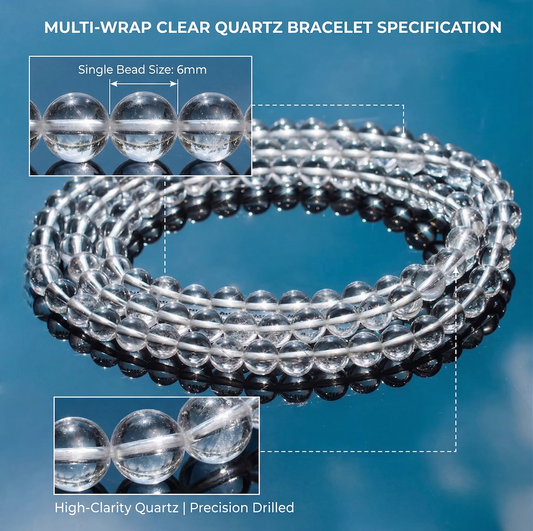 Kailash pure crystal bracelet side view