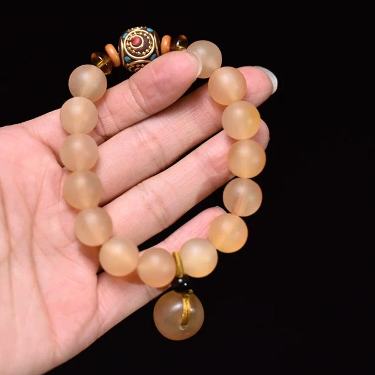 Potala Karma 83 - hand scale - actual product photograph
