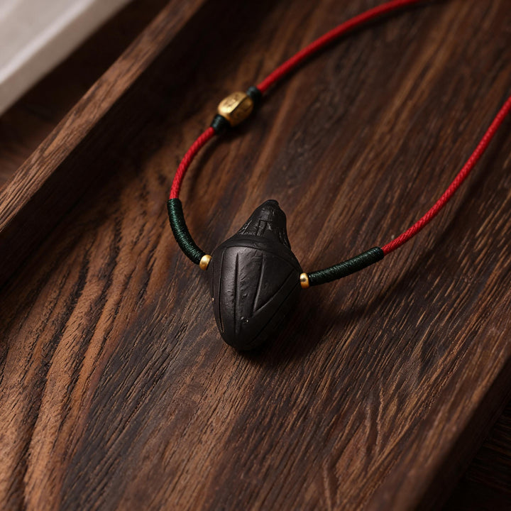 Nyangla Tsatsa Om Mani Padme Hum Pendant Necklace