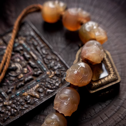Prayer beads pendant alternate view