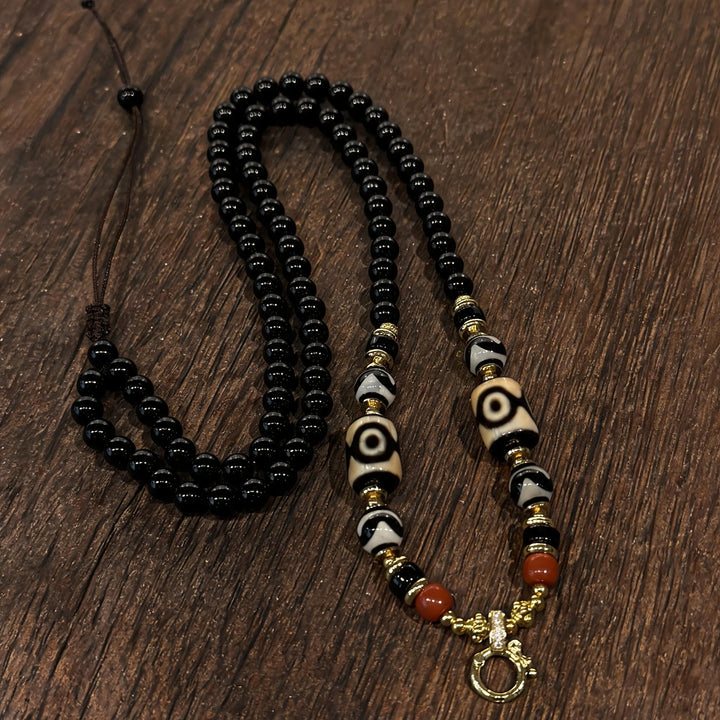 Design N Dzi Bead Universal Chain Necklace