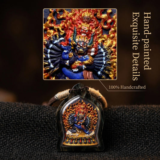 Yamantaka Tsa Tsa relief side view