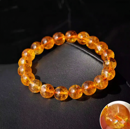 Citrine bracelet product angle