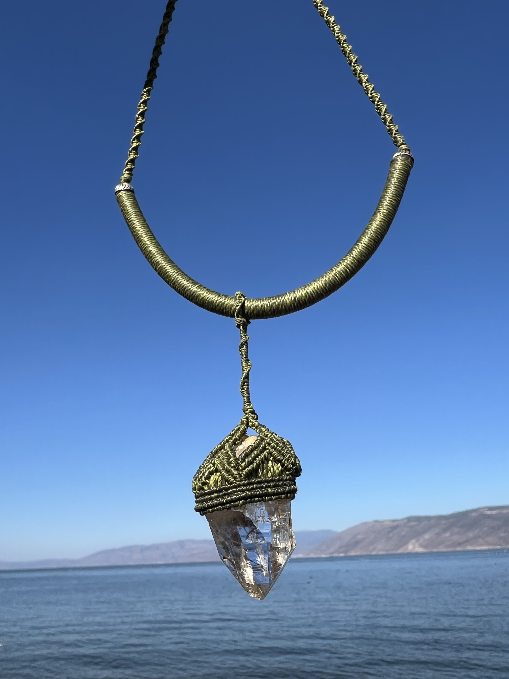 Nepal golden Himalayan crystal main view