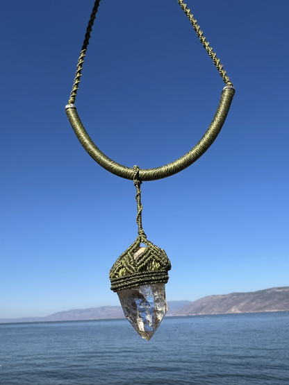Nepal golden Himalayan crystal main view