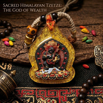 Hand painted Yamantaka Tsa Tsa main view