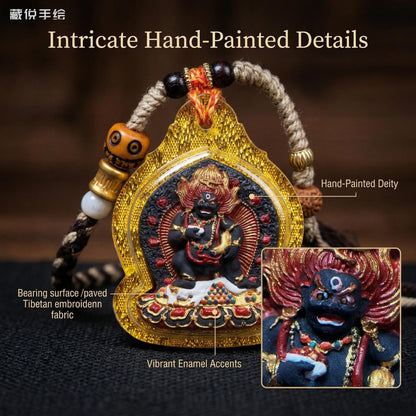 Yamantaka Tsa Tsa pendant side view