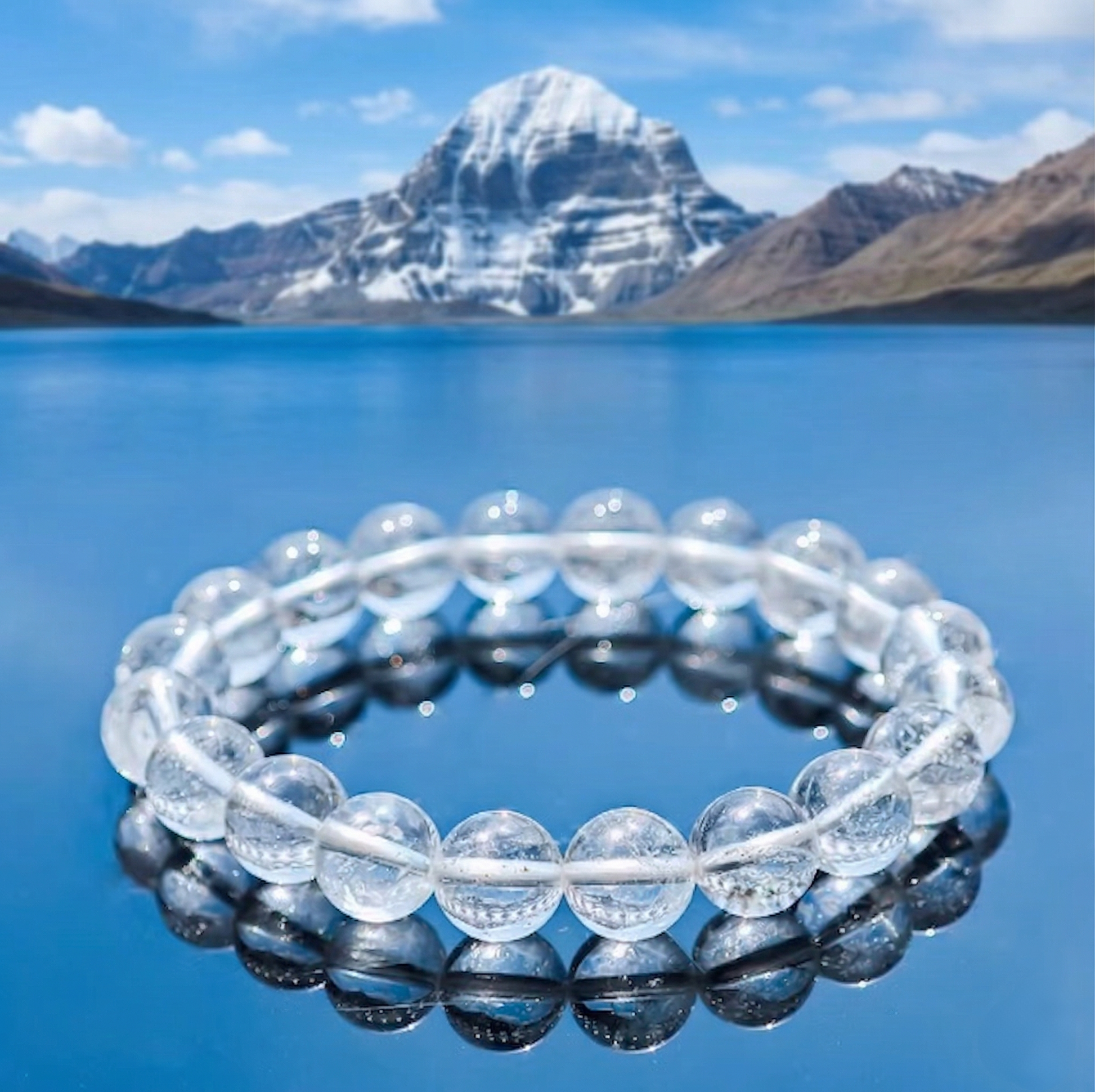Kailash crystal bracelet display view