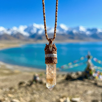 Himalayan golden elestial quartz main view