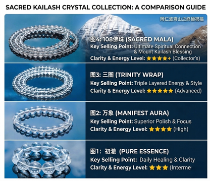 Kailash pure crystal bracelet alternate view