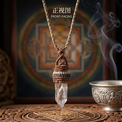 Himalayan clear quartz display view
