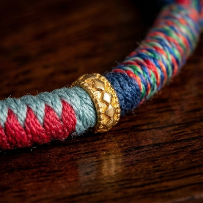 Cinnabar style accent bracelet detail