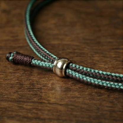 Two eye dzi bead pattern detail