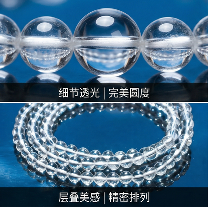 Kailash crystal bracelet display view