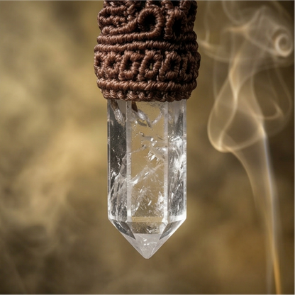 Mount Kailash long crystal close up