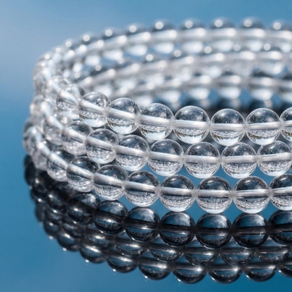 108 beads crystal bracelet close up