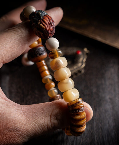Mahakala Tibetan style bracelet display view