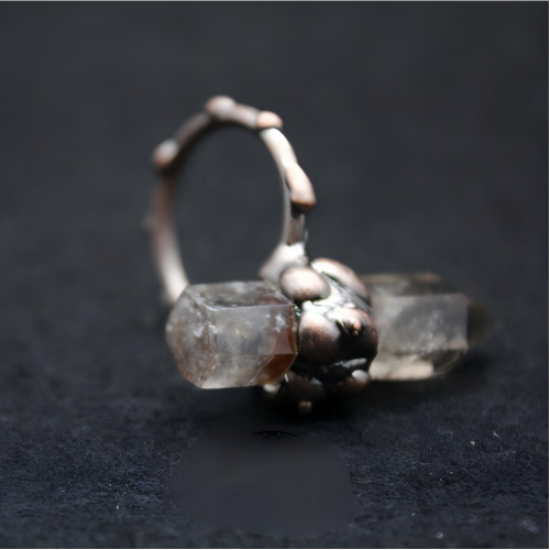 Handmade crystal ring No 1 alternate view