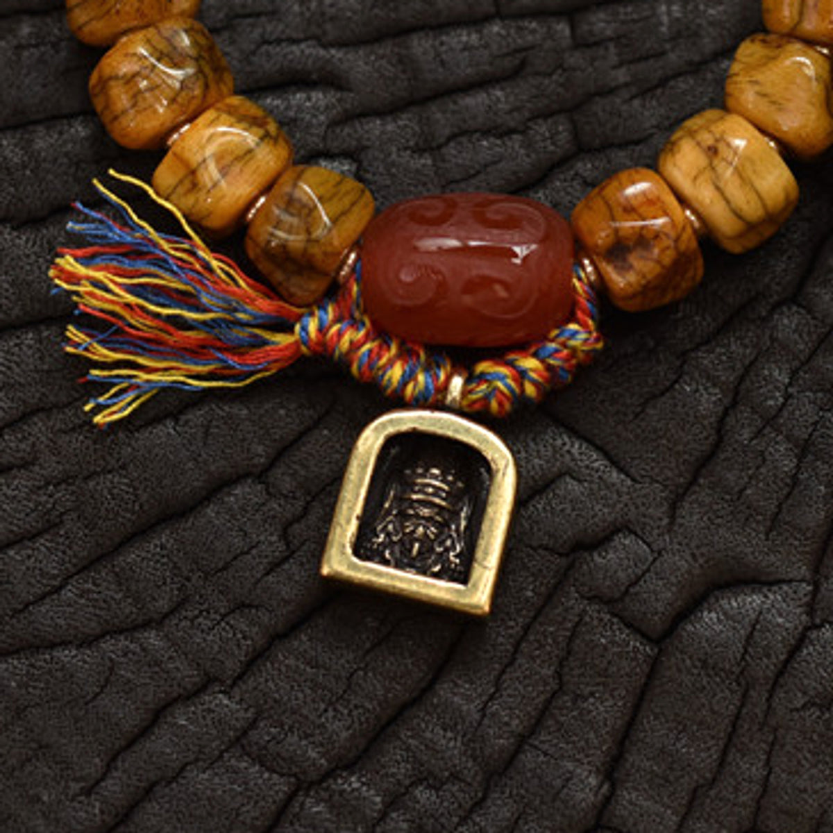 Potala Karma 82-01 - gau and cord - actual product photograph