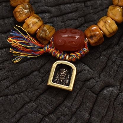Potala Karma 82-01 - gau and cord - actual product photograph