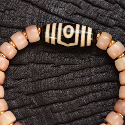 Potala Karma 85 - dzi pattern - actual product photograph