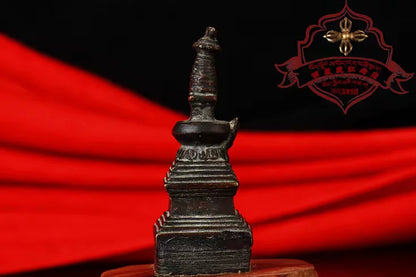 Six syllable mantra stupa side view