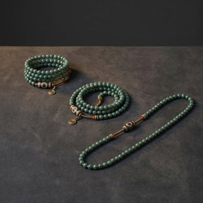 Potala Karma one eye dzi bead display view