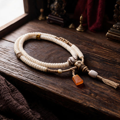 Bodhi root mala view 2