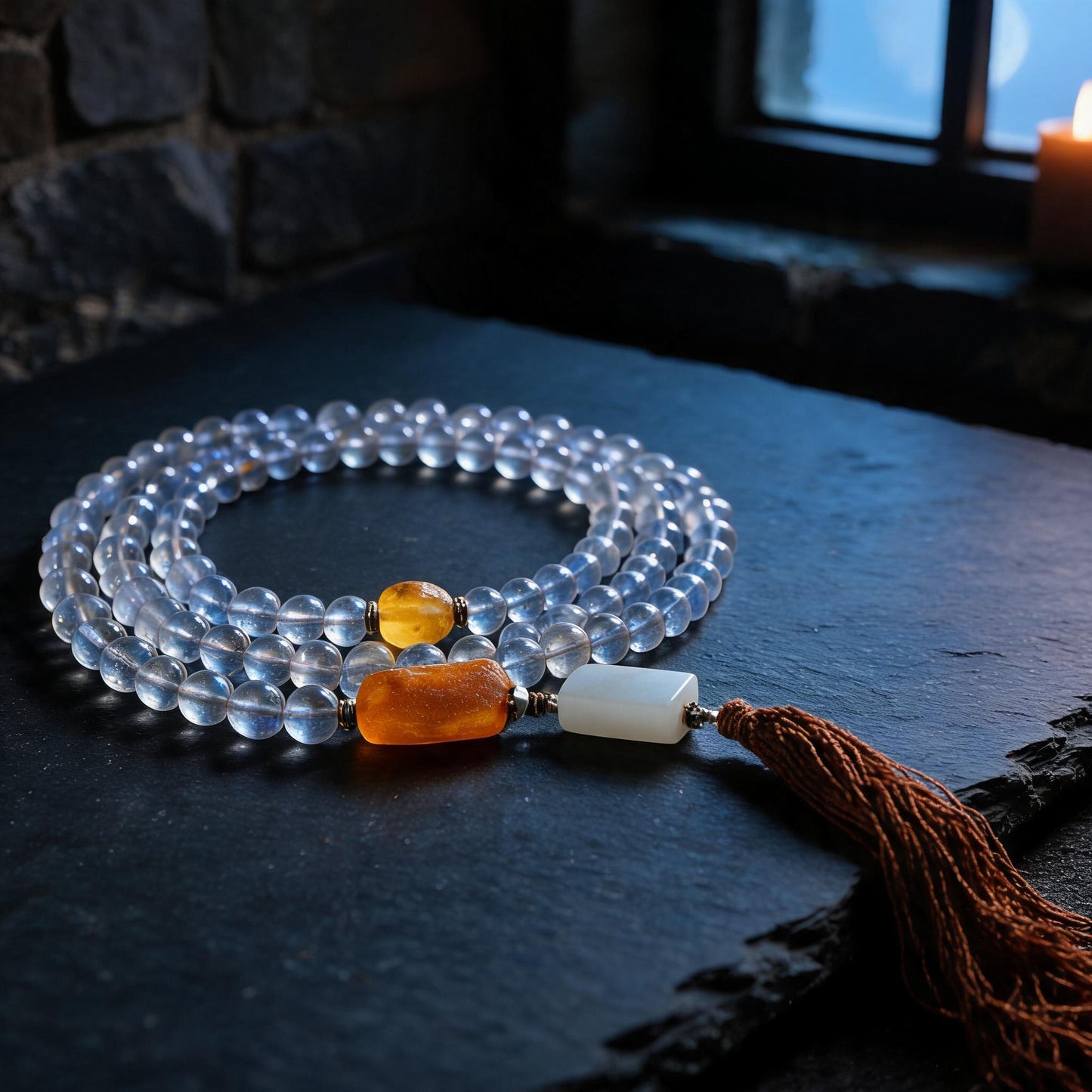 Moonstone mala view 2