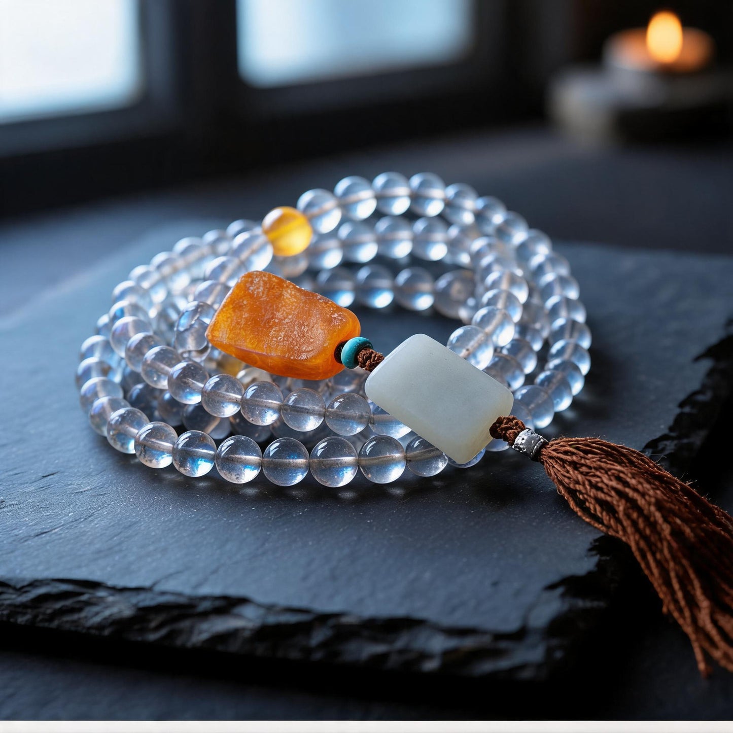 Moonstone mala view 3