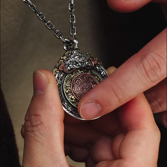 Vajra Heart Bagua pendant video view