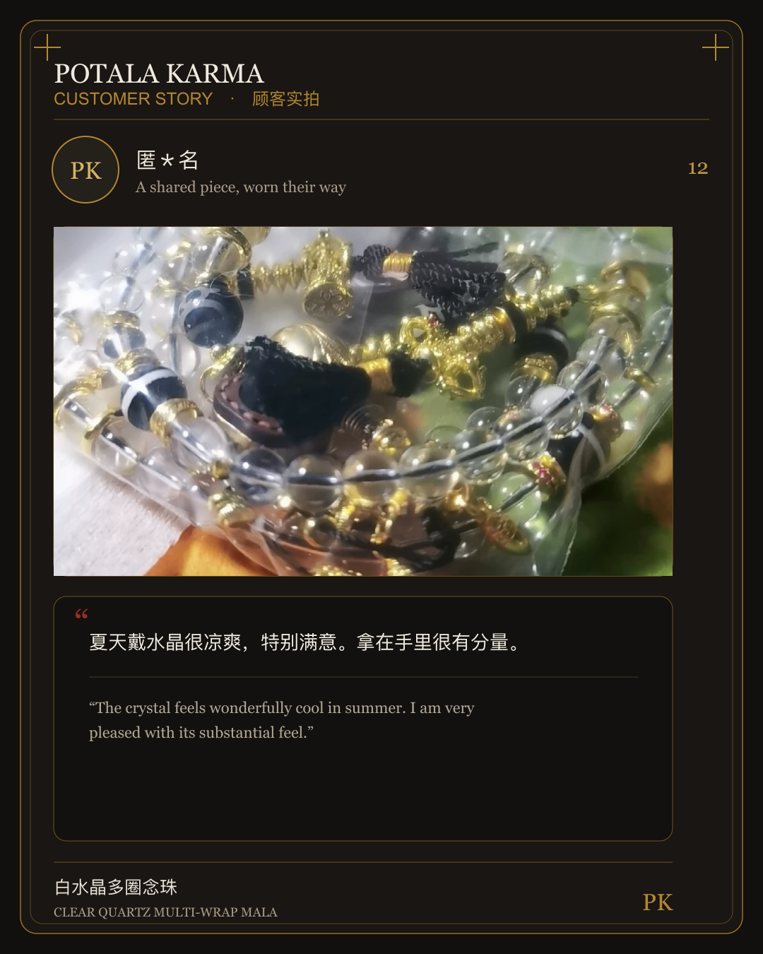Potala Karma customer story 12