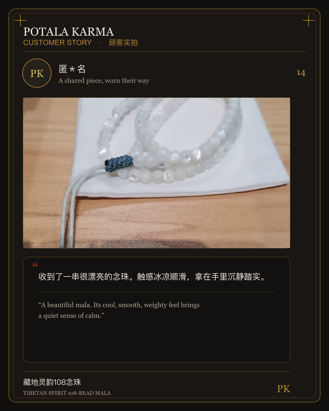 Potala Karma customer story 14
