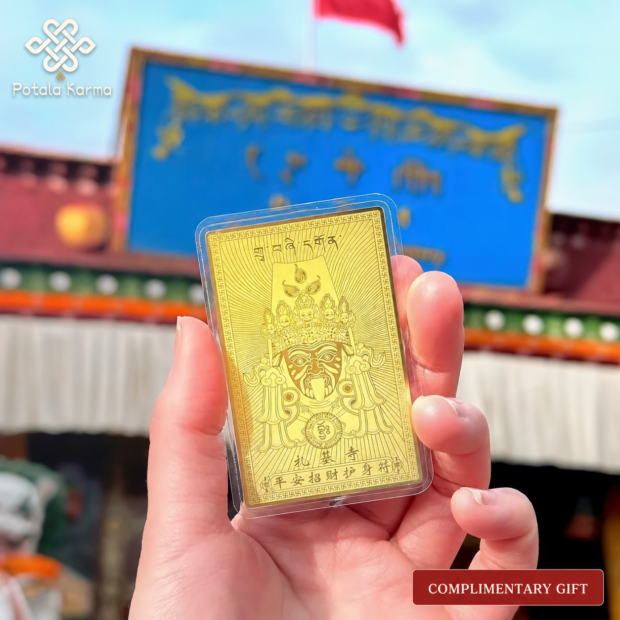 Zaki Lhamo Good Fortune Gold Card - Complimentary Gift
